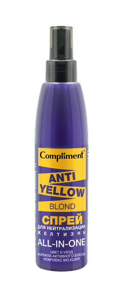 Compliment Anti-Yellow Blond Спрей для нейтрализации желтизны