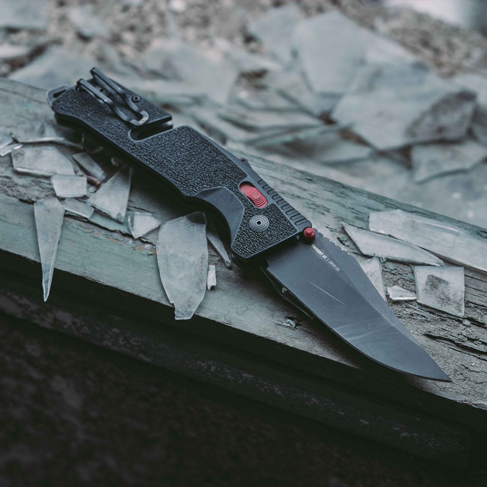 Нож SOG 11-12-01-41 Trident Mk3 Black-Red