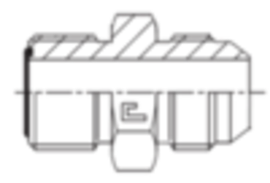 Адаптер прямой ORFS/SAE 10-10 CAST