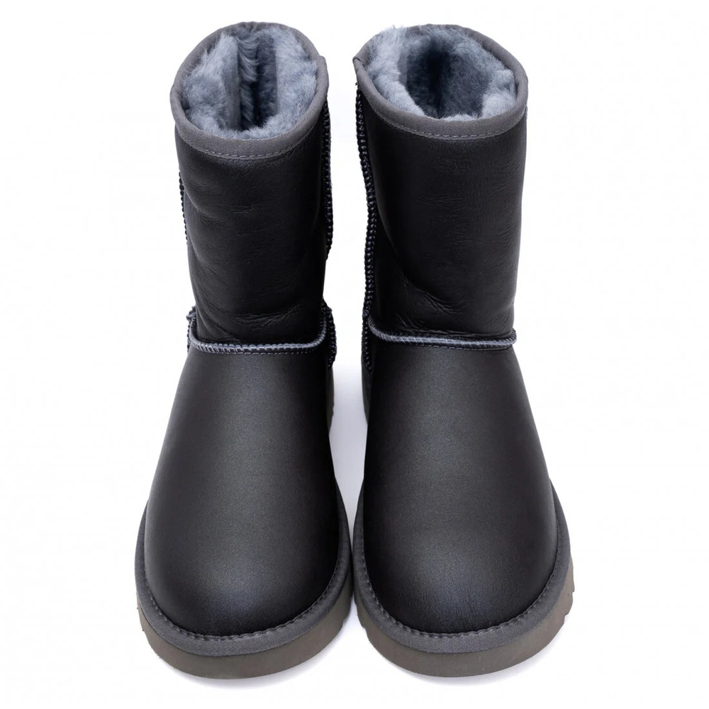 Ugg Men'S Classic Short Metallic Grey