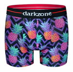 Мужские трусы-боксеры с принтом в виде цветных ананасов (Размер: L) (Цвет: разноцветный)