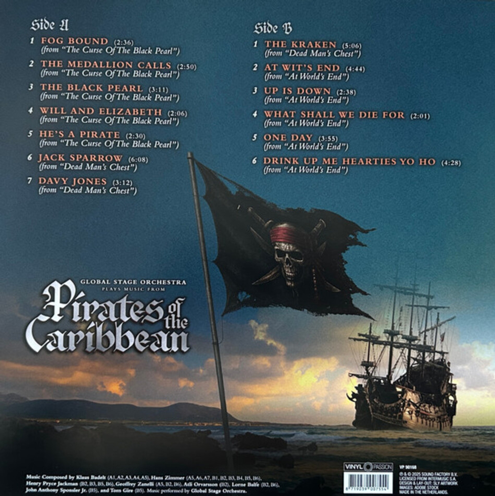 Global Stage Orchestra / Pirates Of The Caribbean (Limited Edition)(Coloured Vinyl)(LP)