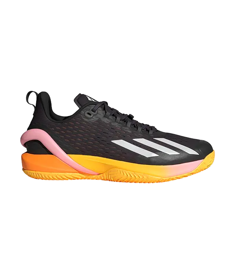 Adidas Adizero Cybersonic M Черные-Оранжевые кроссовки