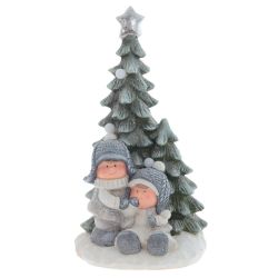 GAEM Фигурка декоративная с подсветкой "Дети" (AAAх3 н/п), L23 W23 H44 см