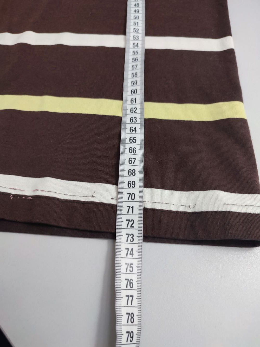 Футболка City Lounge в полоску 46 размер