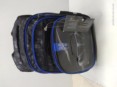 Рюкзак "Black car" 30*11*40см, 3 отделения, 2 кармана, ортопедическая спинка, с пеналом