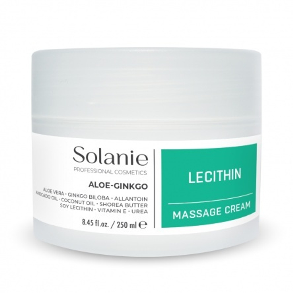 Массажный крем с лецитином ALOE GINKGO Lecithin massage cream, 250 мл