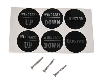 Дубль Кнопка управления якорной лебедкой, палубная 12-24 В, 200А