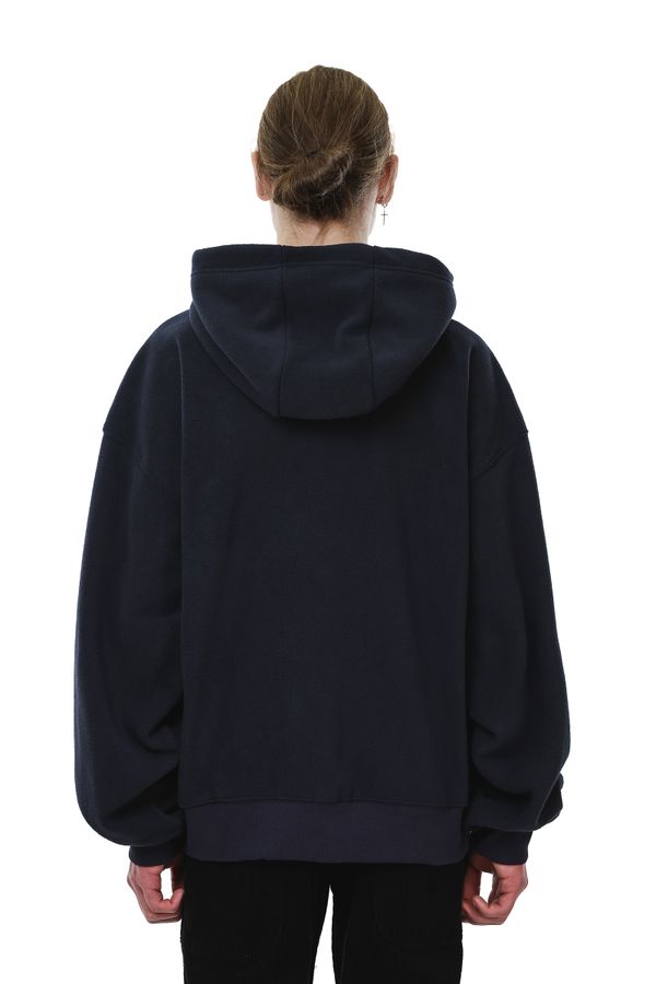 Худи Zip Original fleece темно-синее - фото 5