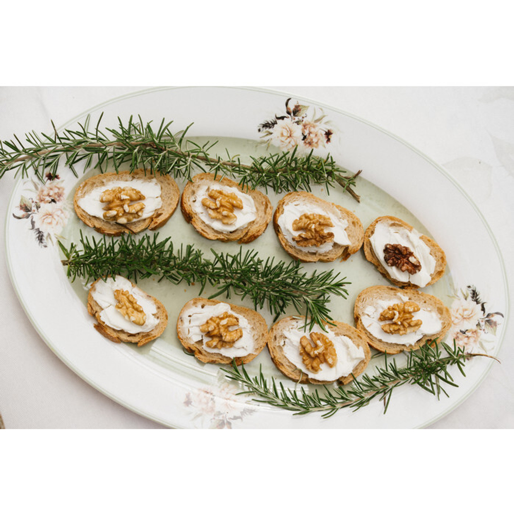 Блюдо "Цветочный сад" 35.3x25.2см Фарфор