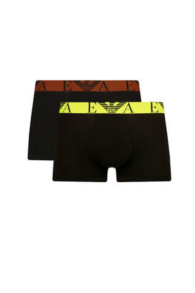 Трусики-боксеры 2шт. Emporio Armani - черный(111210 3F715)
