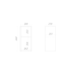 Стеллаж подвесной ML305