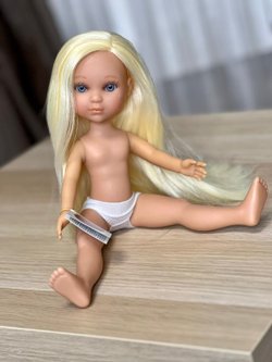 Кукла BERJUAN виниловая 35см Ева без одежды (2820)