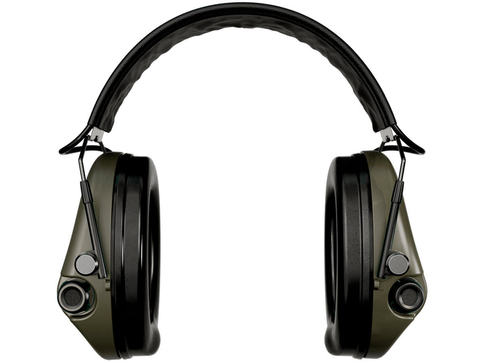 Наушники активные Sordin (MSA) Supreme Pro-X Slim, хаки, оголовье-кожа (SOR74302-X/L-S)