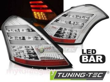 Задние фонари для Suzuki Swift III (11-...) LED Chrome