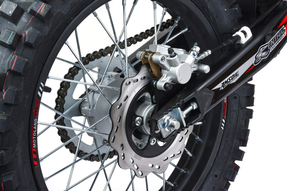 Мотоцикл Кросс Motoland XR300 LITE красный (175FMM)