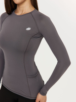 Лонгслив с длинным рукавом и карманами