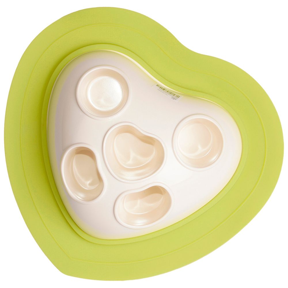 Миска SuperDesign силиконовая для медленного поедания, светло-зеленая Миска SuperDesign силиконовая для медленного поедания, светло-зеленая