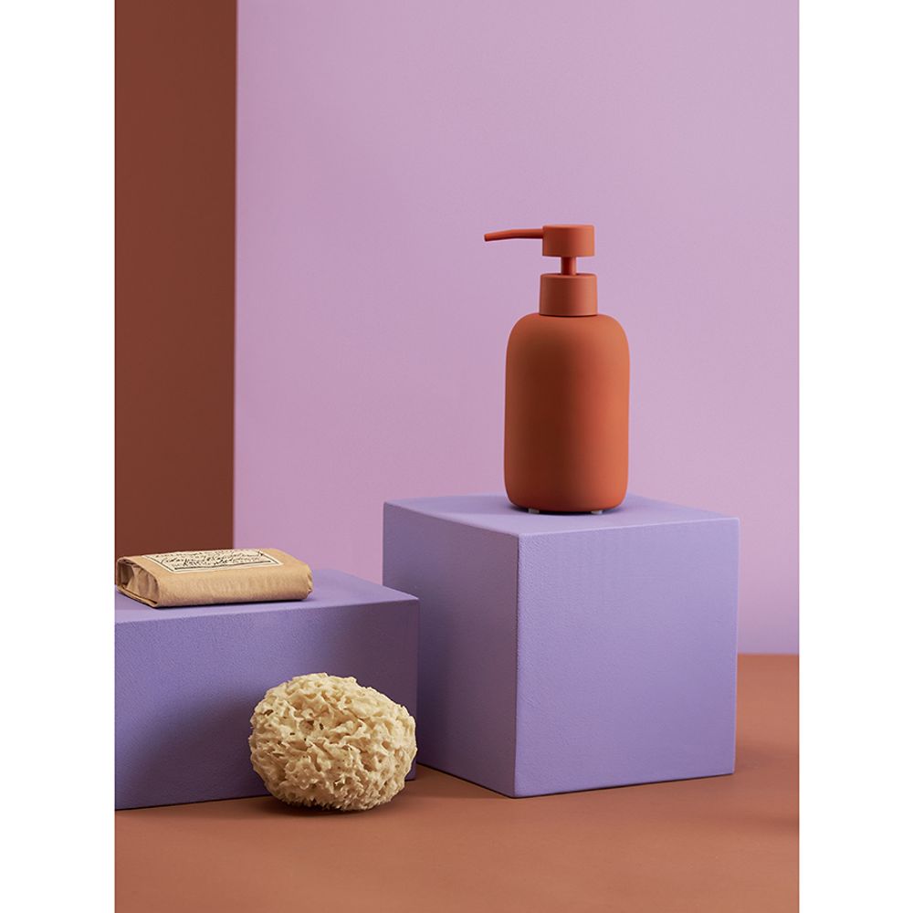 Диспенсер для жидкого мыла Flow, 290 мл, терракотовый