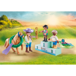 Playmobil - Лошади водопада Турнир пони 71495 / артикул   71495  / GTIN 4008789714954