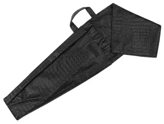 Чехол для шампуров из эко кожи тиснение под крокодила