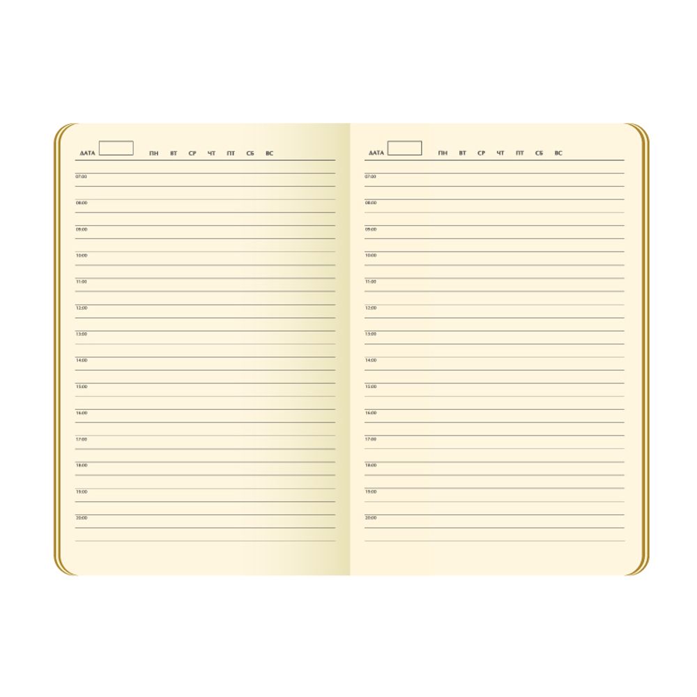 Ежедневник СЗ Portobello city New, цвет серый