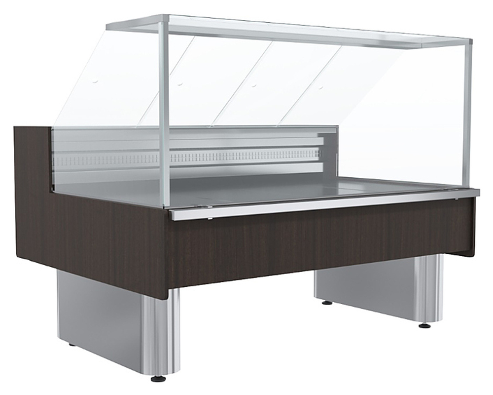 Витрина морозильная Carboma GC110 SL 2,0-1-1 (ВХСн-2,0 GC110) (статика, выносной агрегат, без боковин)