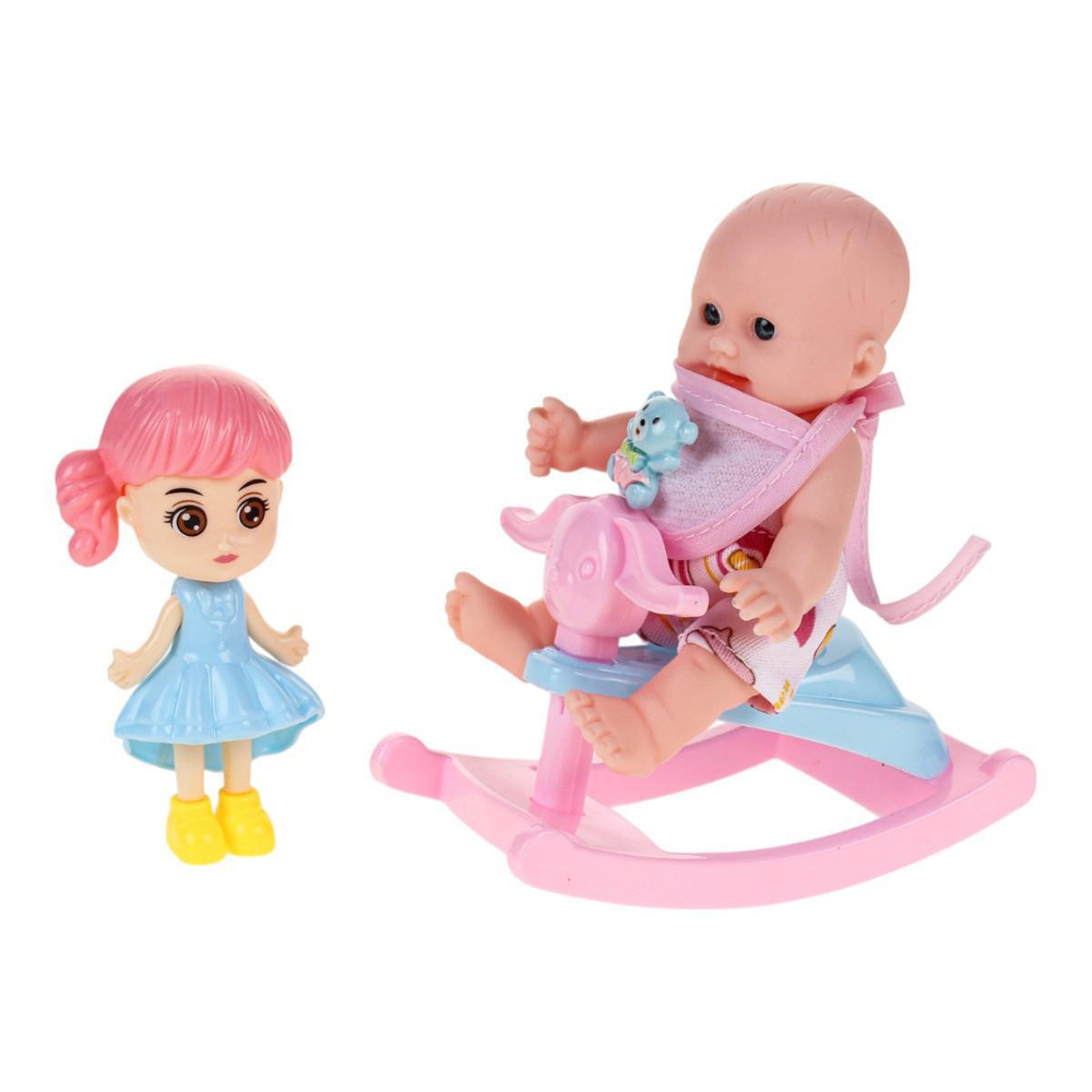 Пупс с аксесс., пакет 0812-205