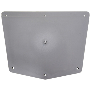 Накладка на транец Badger (пластиковая) DJ1301New с проточкой Серая Задняя