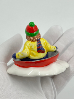 Набор фигурок «Катание с горки» Department 56