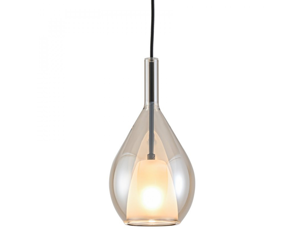 Подвесной светильник Newport NORA 7231/S mat.black cognac, М0071758