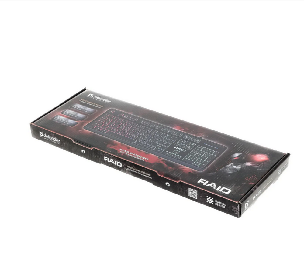 Клавиатура игровая проводная Defender "RAID" GK-778DL