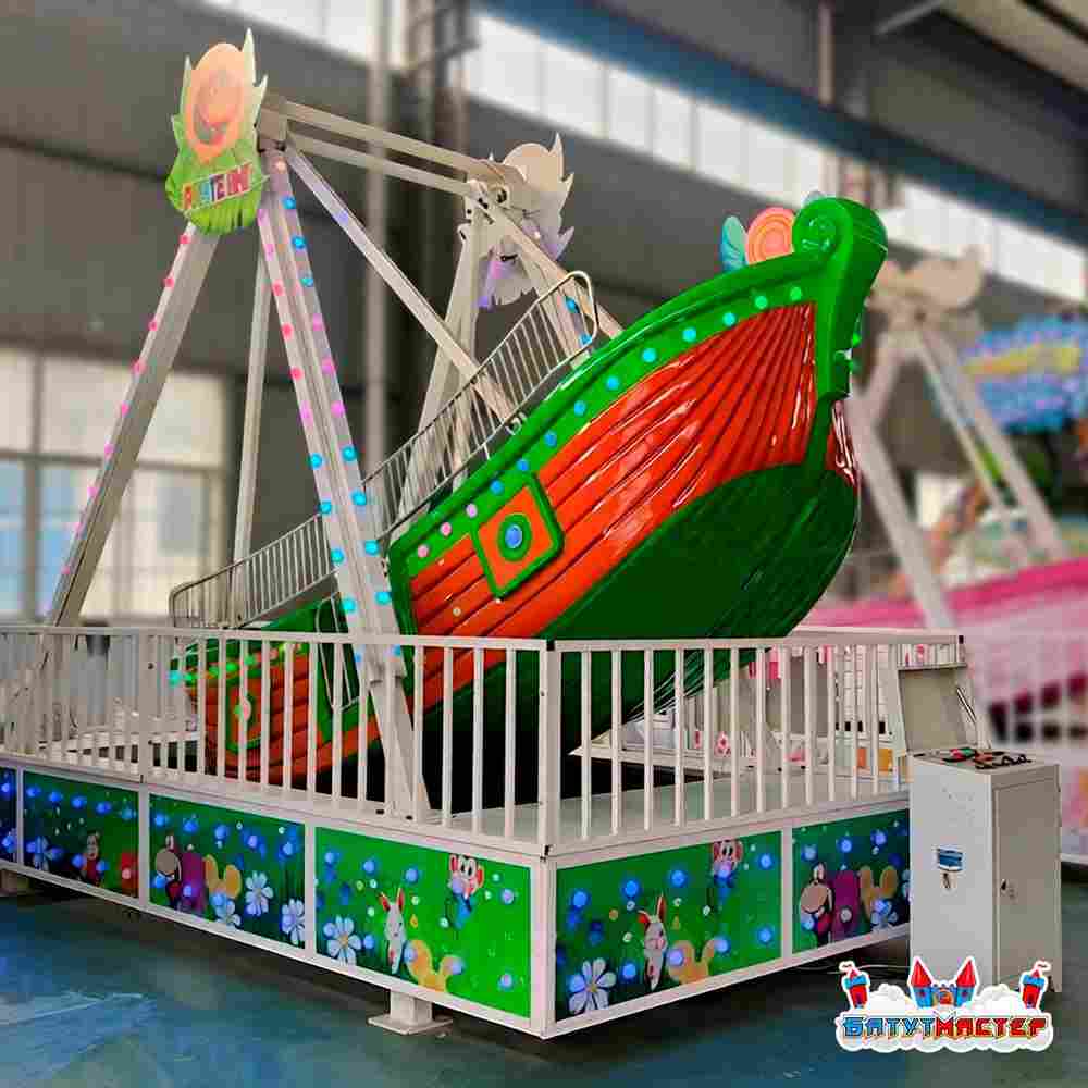 Лодка викингов аттракцион «Драккар», 8 мест, 7×6×3,8 м