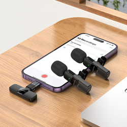 Микрофон петличный беспроводной Borofone BFK15 для iOS и Android