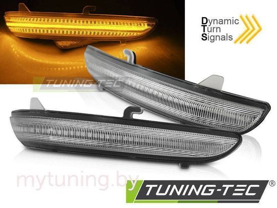 Повторители поворота IN THE MIRROR WHITE LED SEQ для PEUGEOT 208 / 2008 / CITROEN C3