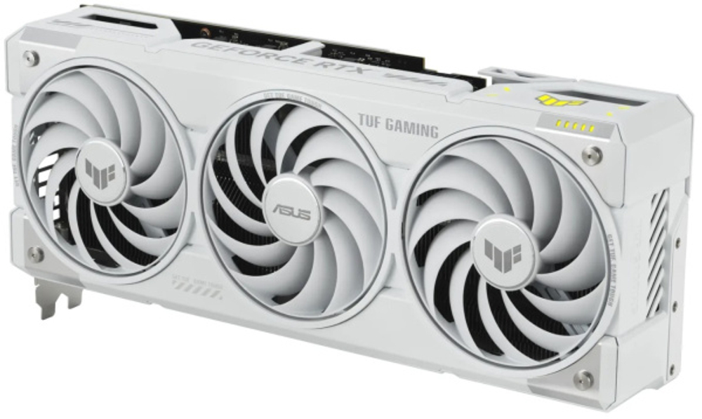 Видеокарта ASUS GeForce RTX 5070 TI TUF GAMING OC WHITE (TUF-RTX5070TI-O16G-WHITEGAMING)