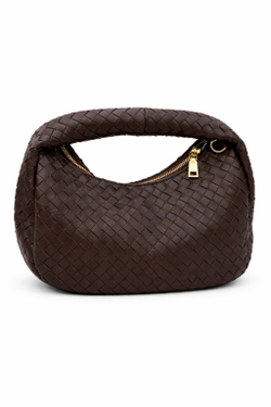 ITALY K сумка hobo bag - шоколад