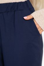 Брюки на резинке Инди (темно-синие) Б15022-8М LT Collection