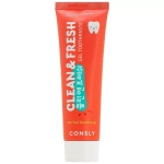 CNS Toothpaste Гелевая зубная паста с экстрактом красного чая и морскими минералами Clean&Fresh Red Tea & Sea Minerals Gel Toothpaste, 105g