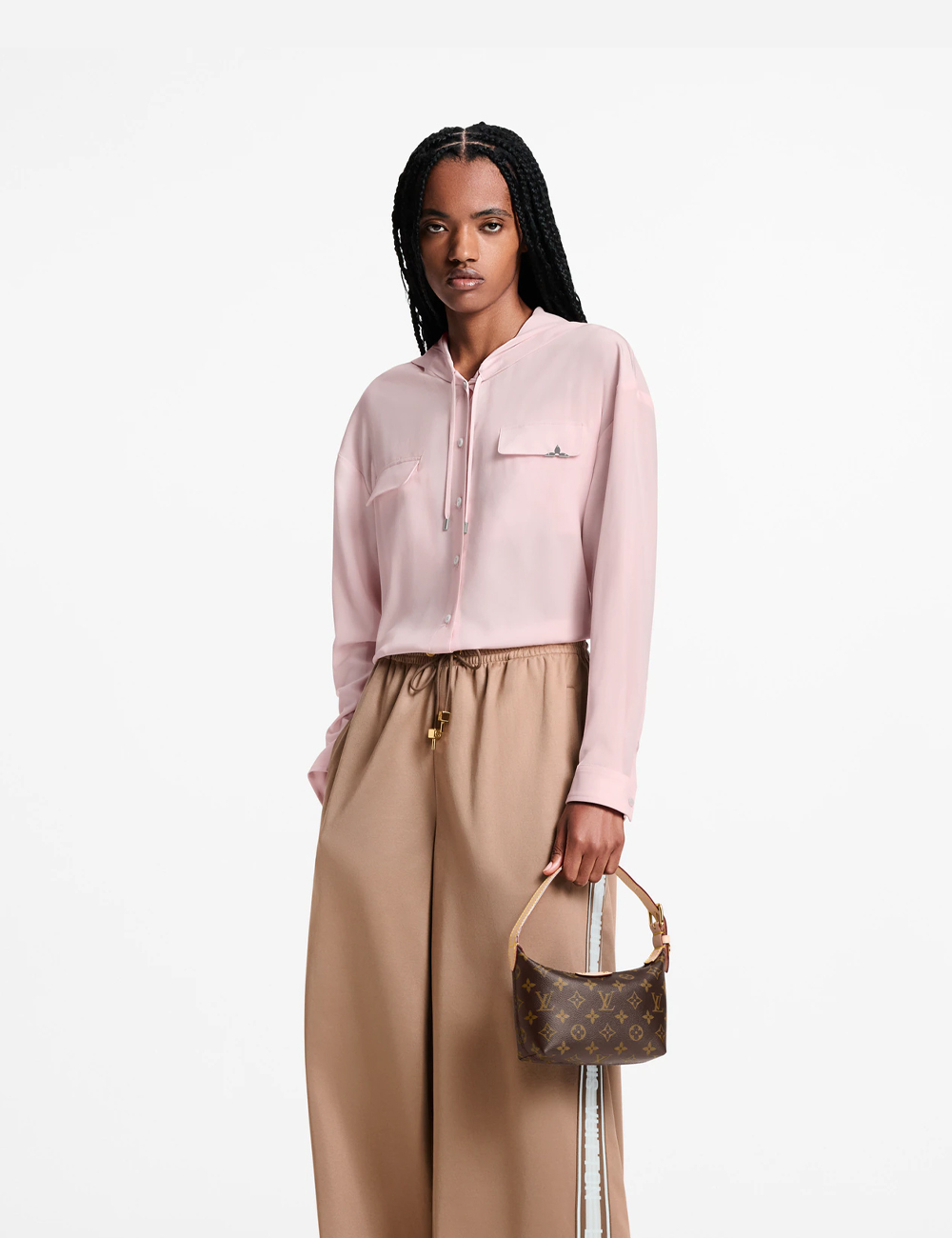 Клатч Louis Vuitton Pochette Hills "Monogram Canvas"