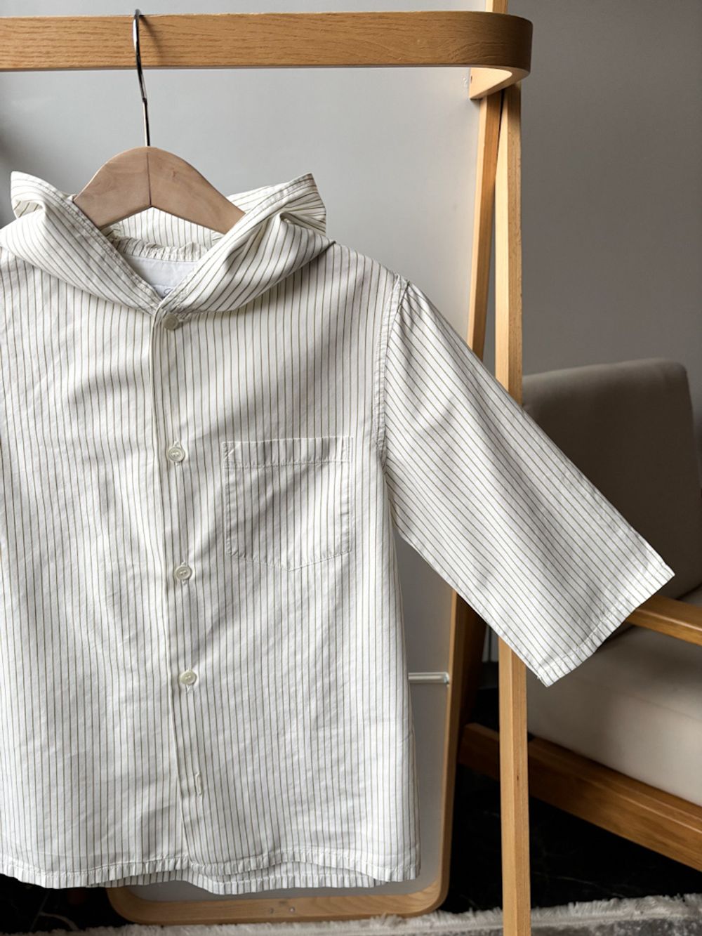 Новая хлопковая блузка Loro Piana, 116