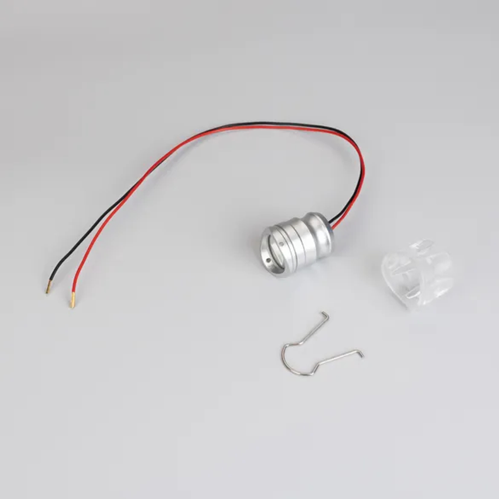 Светильник ALT-LODESTAR-HANDRAIL-R27-1.5W Warm3000 (GR, 30x60 deg, 12-24V) (Arlight, IP67 Металл, 3 года) 045490