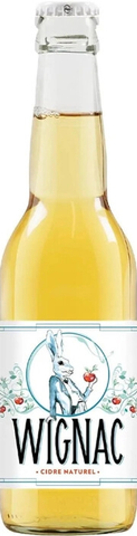 Сидр игристый Уиняк / Cidre Wignac Bio (Брют) 0.33 - стекло