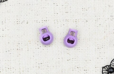 Фиксатор шар, р. 2,1х1,6 см, d 5 мм, сиреневый