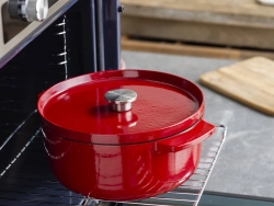 KitchenAid Чугунная кастрюля 26 см 5,2 л красная EAN 4894871009332