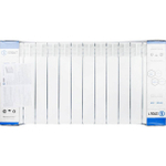 Радиатор биметаллический STOUT Space 500 - 14 секций (подключение боковое, цвет белый)