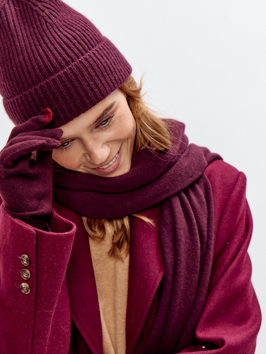 Шапка из кашемира