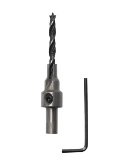 Сверло под конфирмат 7 х 50 диаметр 5 мм длина 86 мм зенкер 8 мм VIRA