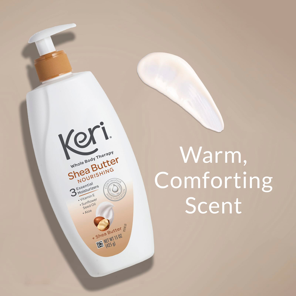 Keri, Масло ши, питательное, 425 г (15 унций)
