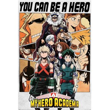 Постер PP34683 My Hero Academia - Be a Hero Maxi Poster